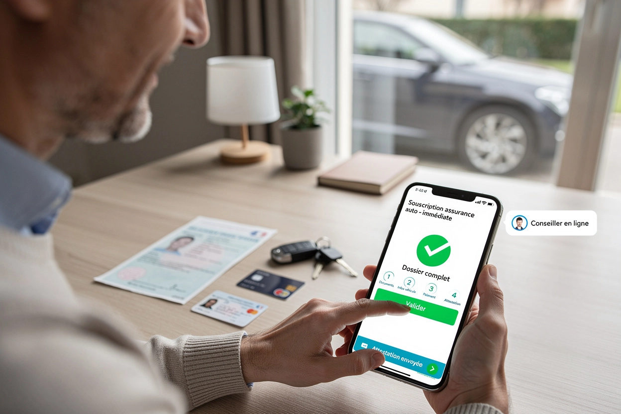 assurance auto immédiate